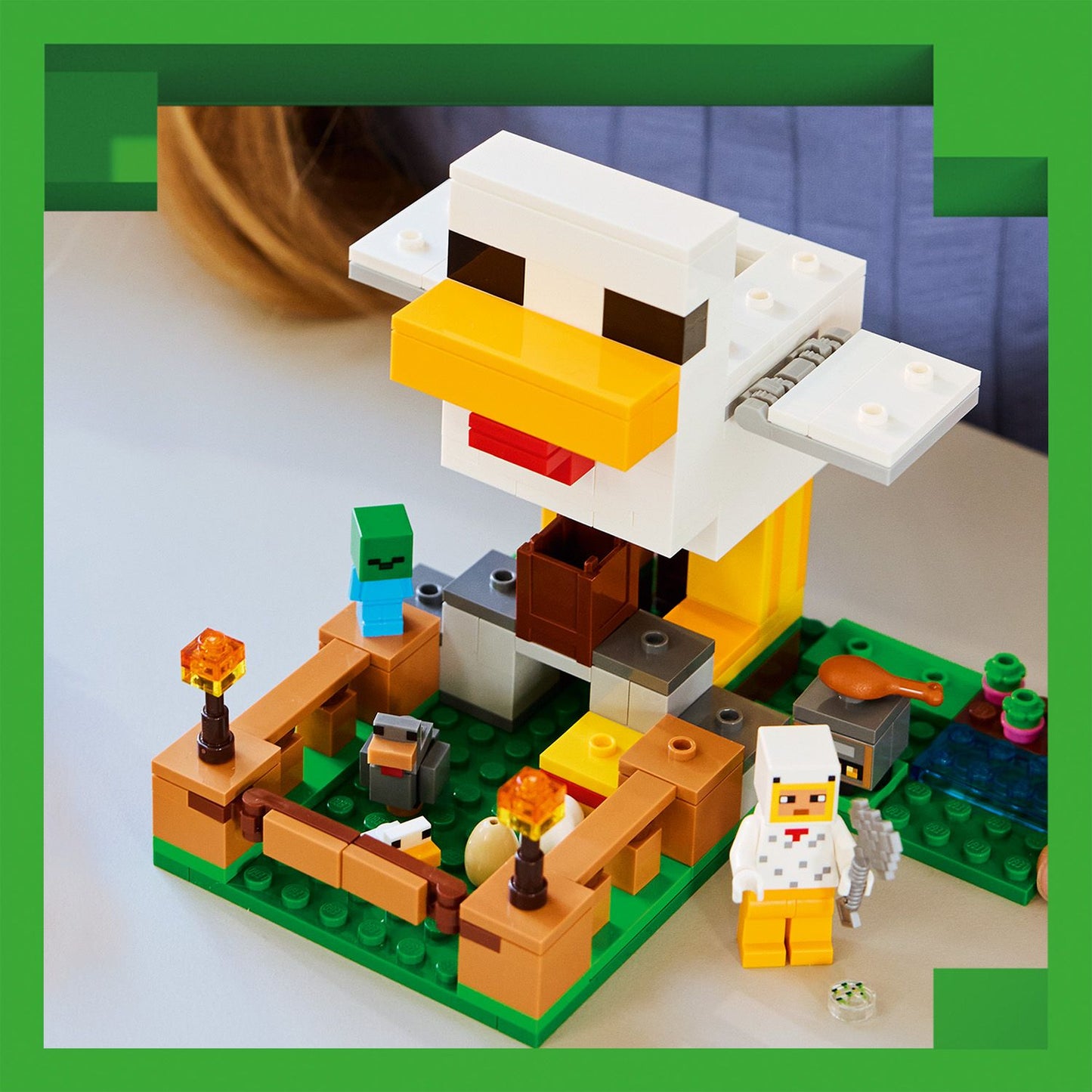 LEGO Minecraft Kippenboerderij Dieren Speelgoed voor Kinderen 21585