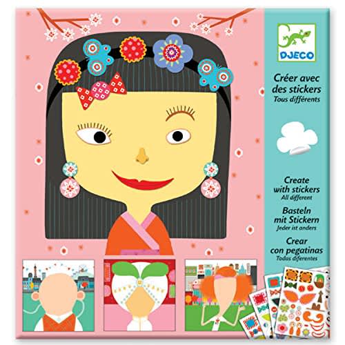 Create With Stickers - All Different