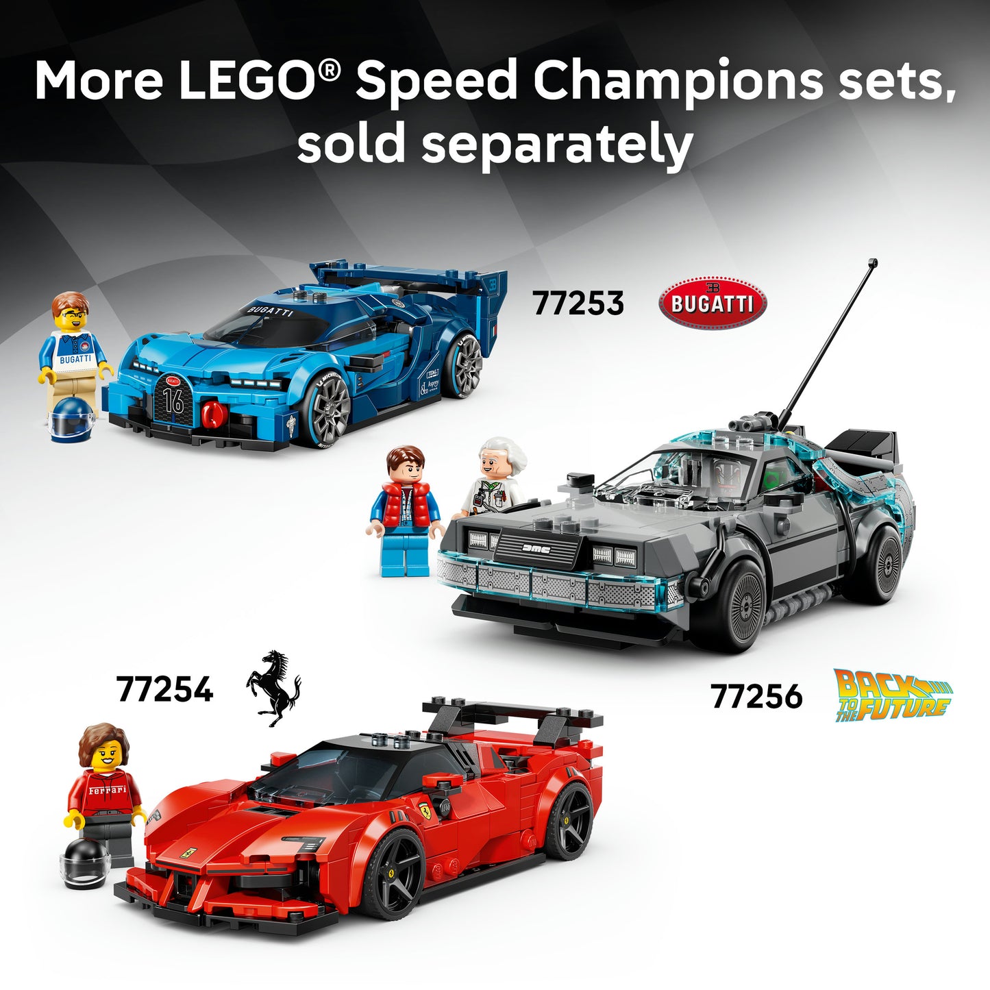 LEGO® Speed Champions McLaren W1 – De Echte Supercar met 1 Minifiguur - Raceauto - 77257