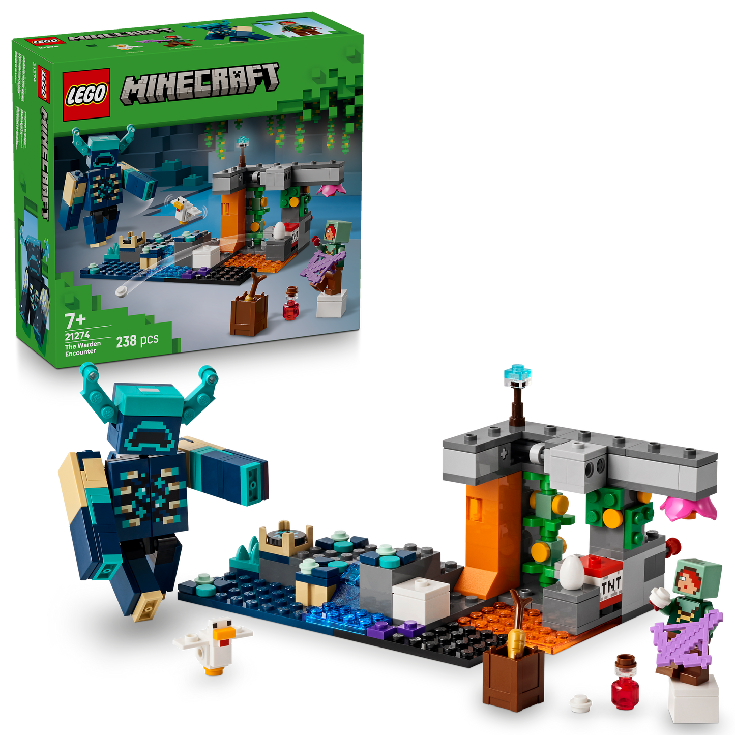 LEGO De ontmoeting met de Opzichter 21274 Minecraft