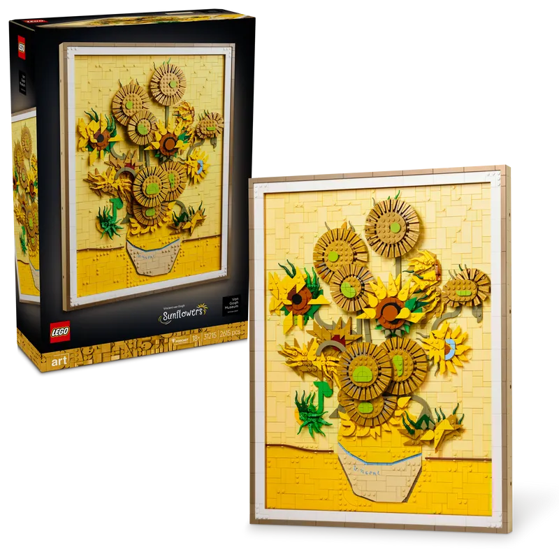 LEGO Vincent van Gogh - Zonnebloemen 31215 Art