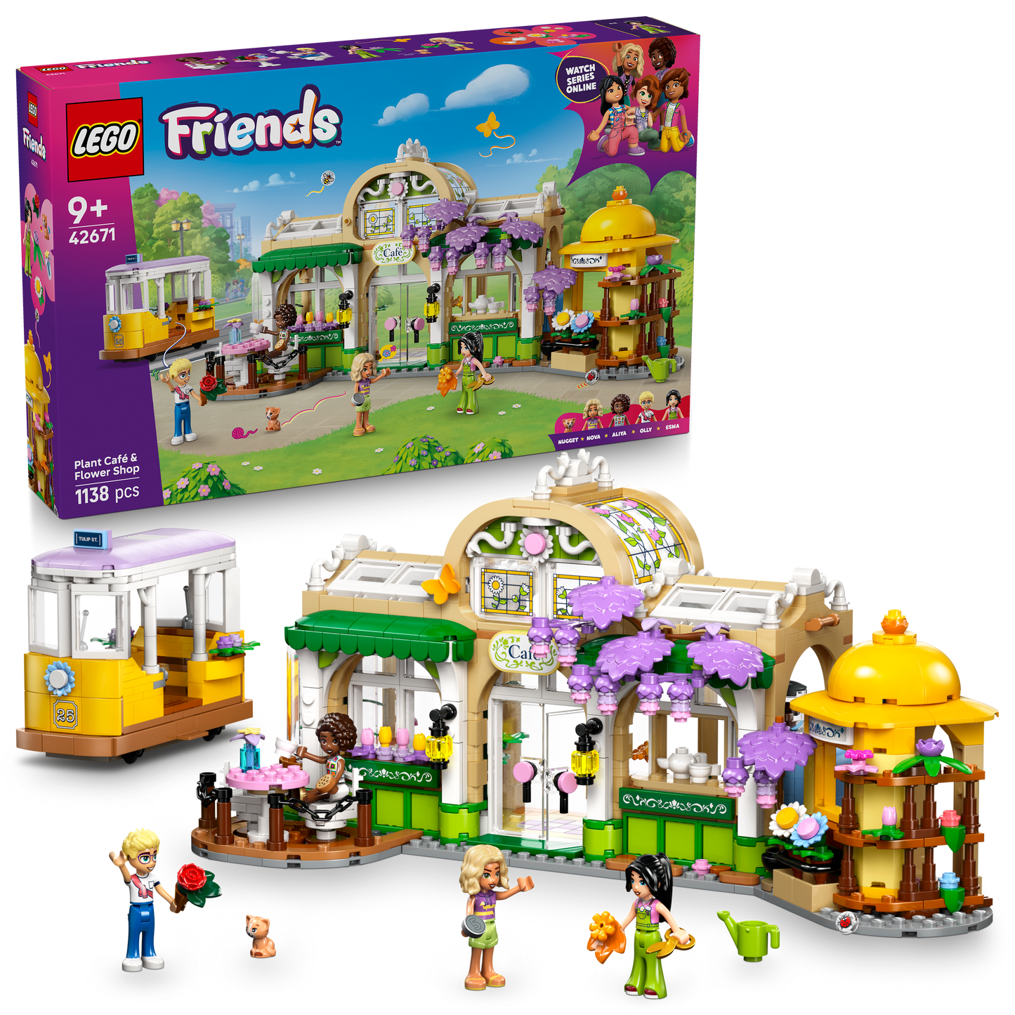 LEGO Plantencafé en bloemenwinkel 42671 Friends