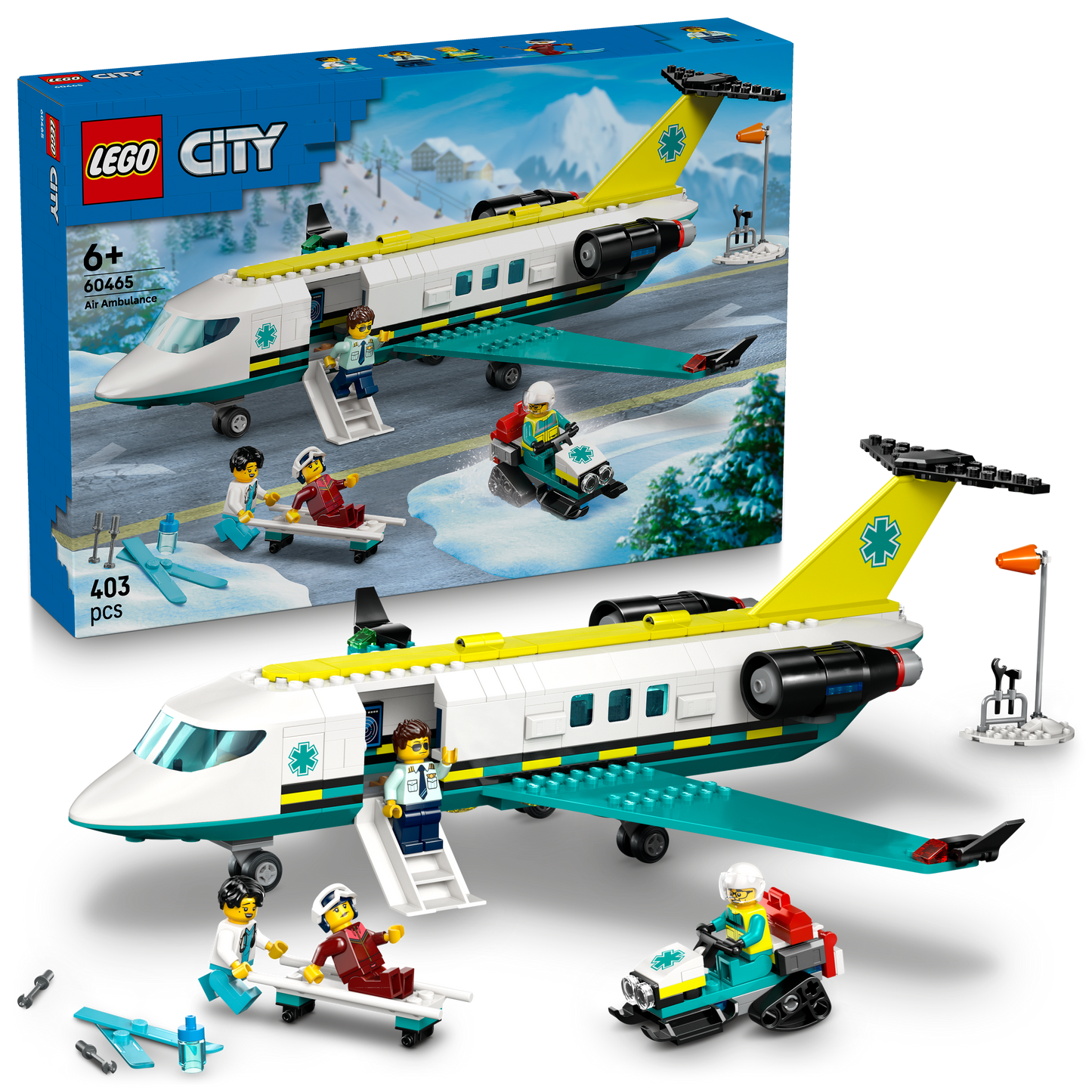 LEGO Ambulancevliegtuig 60465 City