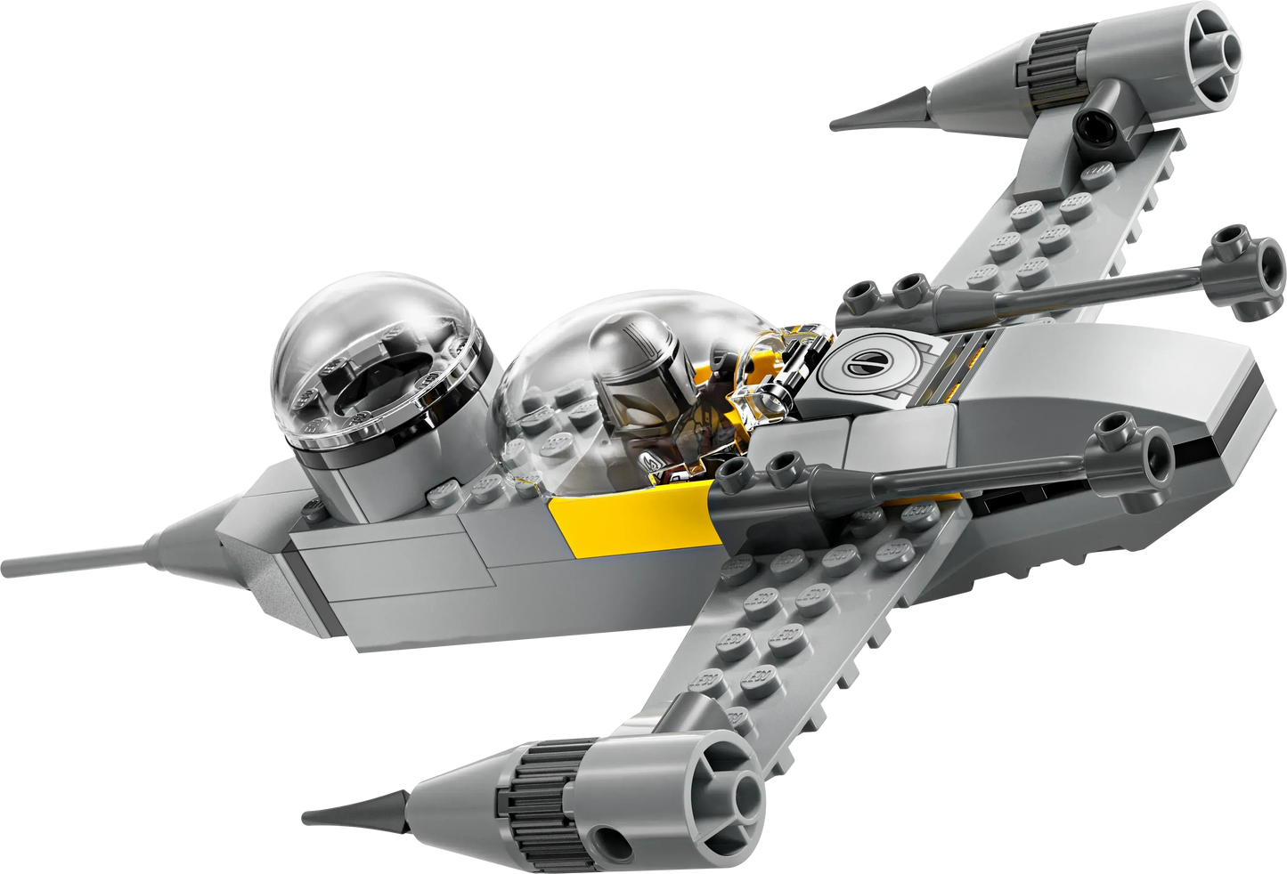 LEGO Mando en Grogu's N-1 Starfighter 75410 StarWars