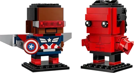 LEGO Captain America and Red Hulk figuren 40668 Brickheadz @ 2TTOYS | Official LEGO shopšš„° 2TTOYS | Official LEGO shopšš„° ā¬. 13.00
