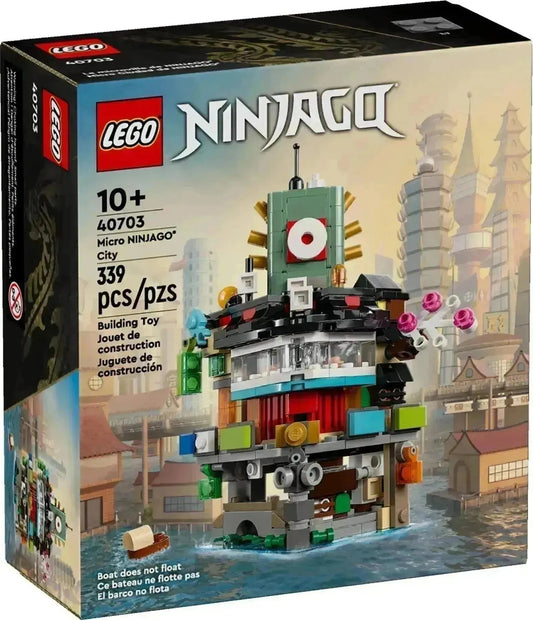 LEGO Micro NINJAGO City: Bouw je eigen mini NINJAGO stad 40703 Ninjago LEGO NINJAGO @ 2TTOYS | Official LEGO shopšš„° LEGO ā¬. 29.99