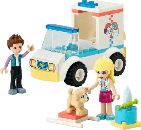 LEGO Pet Clinic Ambulance 41694 Friends LEGO FRIENDS @ 2TTOYS | Official LEGO shopđđ„° LEGO âŹ. 8.48