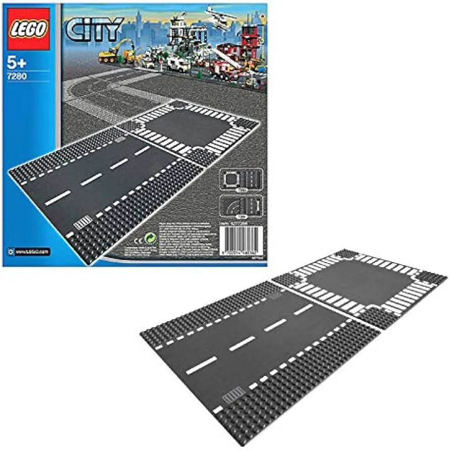 LEGO Wegenplaat, recht en kruising 7280 City LEGO CITY VILLE @ 2TTOYS | Official LEGO shop😊🥰 LEGO €. 9.99
