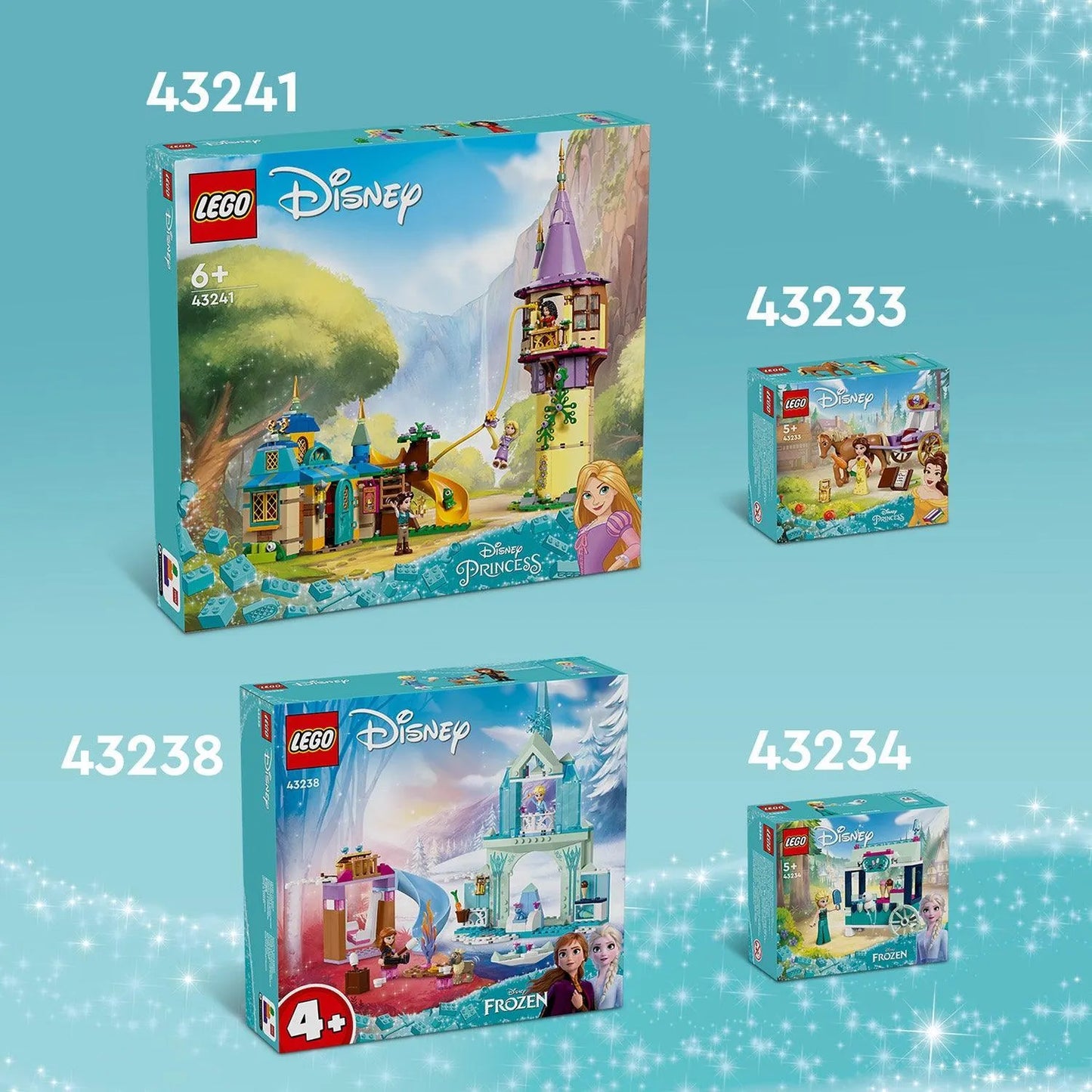LEGO Rapunzels toren & Het Lekkere Eendje 43241 Disney LEGO DISNEY @ 2TTOYS LEGO €. 36.44