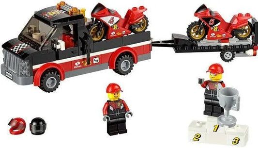 LEGO Transport van de race motor 60084 City LEGO CITY @ 2TTOYS | Official LEGO shopđđ„° lego âŹ. 18.99