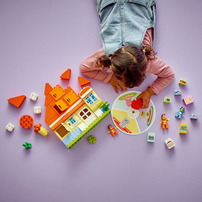 LEGO Huis van Bluey en haar familie met geheugenspel 10459 Duplo Bluey