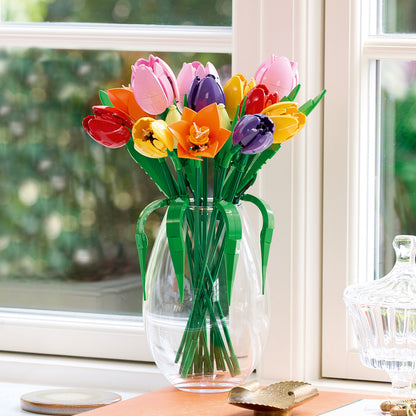LEGO® Botanicals Boeket met Tulpen - Bloemendecoratie - Bouwset voor Volwassenen - Cadeautip - 11501