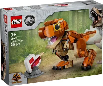 LEGO 76967 Kleine eter T-Rex, Een Jurassic World avontuur wacht