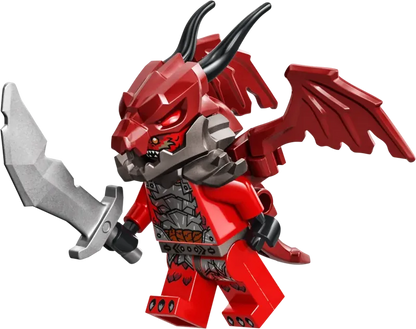 LEGO Bliksemtand Draak van Chaos 71832 Ninjago