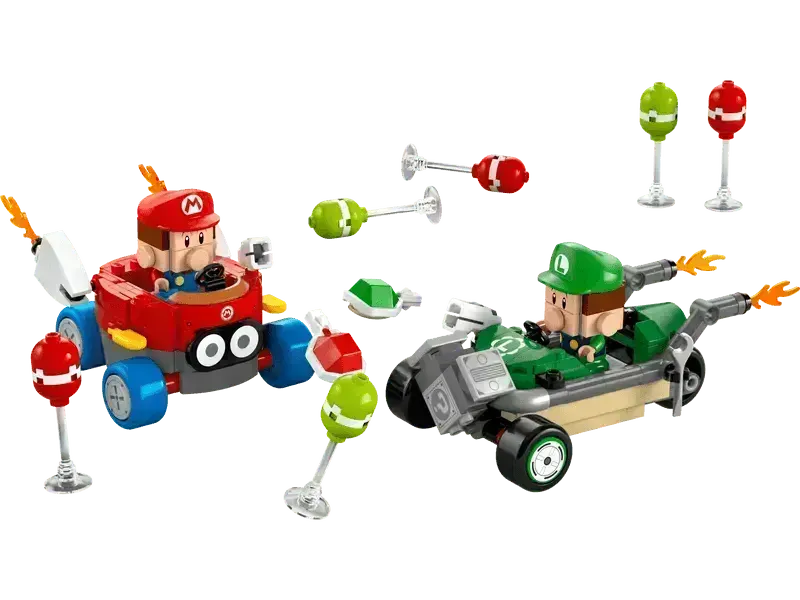 LEGO Mario Kart – Baby Mario vs. Baby Luigi 72034 SuperMario