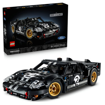 LEGO Technic 1966 Ford GT40 MKII Racewagen Vintage Auto Bouwpakket voor Volwassenen 42223