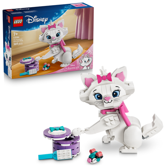 LEGO Disney De Aristokatten: Schattige Marie Bouwbaar Kat Speelgoed voor Kinderen 43286