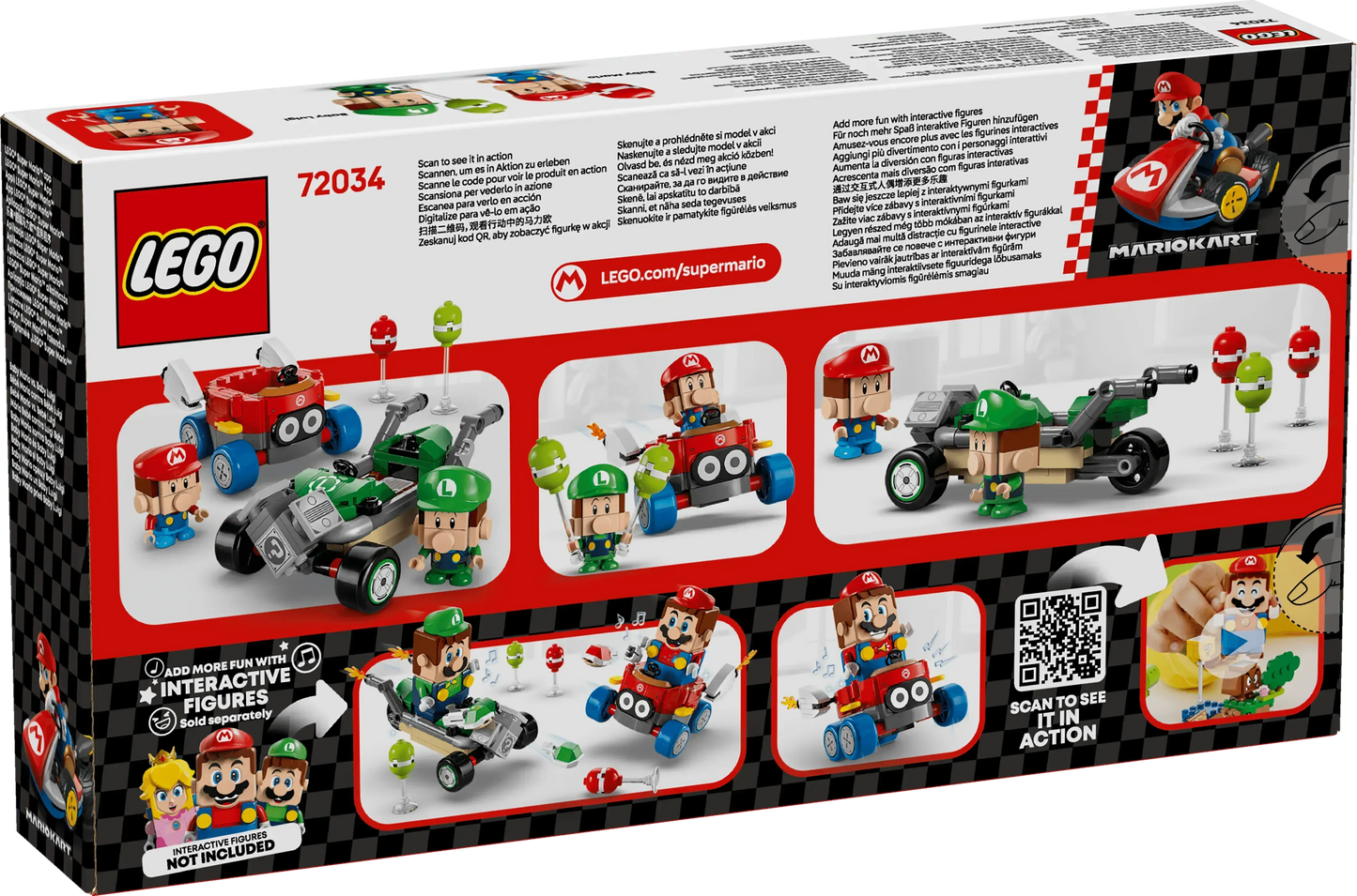 LEGO Mario Kart – The Baby Mario vs. Baby Luigi 72034 SuperMario