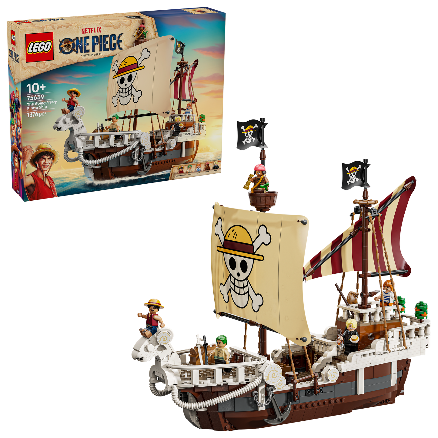 LEGO Het piratenschip Going Merry 75639 One Piece