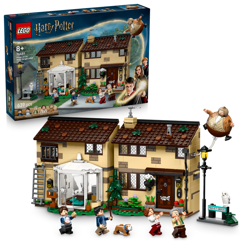 LEGO Ligusterlaan: bezoek van tante Margot 76451 Harry Potter