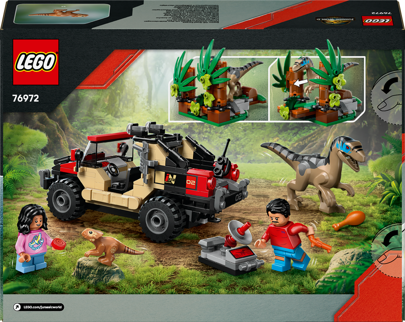 LEGO Raptor Off-Road Ontsnapping 76972 Jurassic World