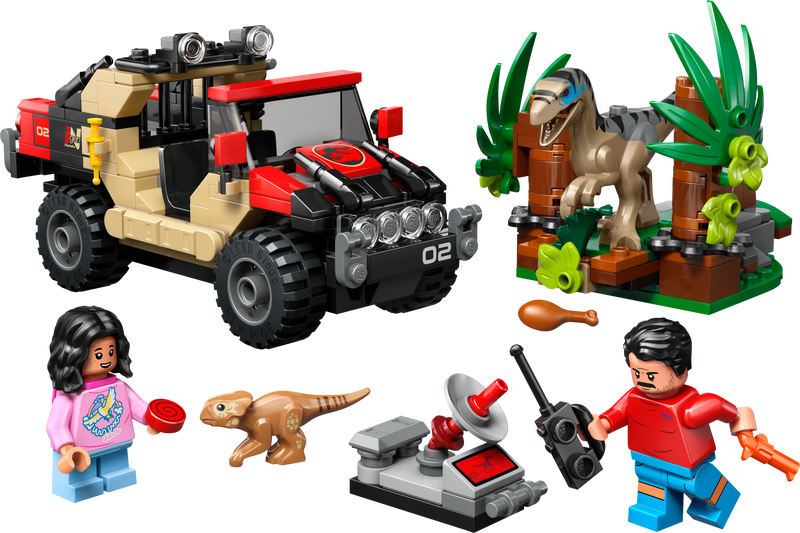 LEGO Raptor Off-Road Escape 76972 Jurassic World