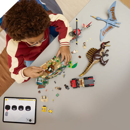 LEGO Spinosaurus en Quetzalcoatlus luchtmissie 76976 Jurassic World