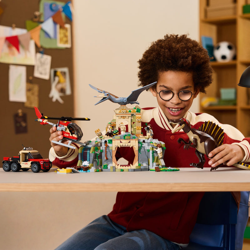 LEGO Spinosaurus en Quetzalcoatlus luchtmissie 76976 Jurassic World