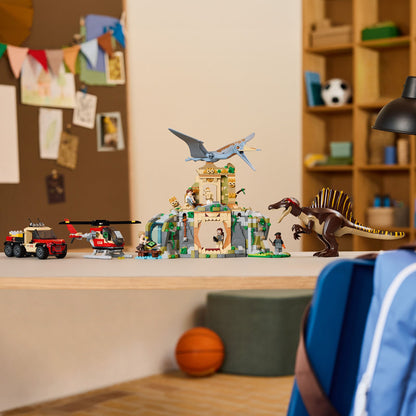 LEGO Spinosaurus en Quetzalcoatlus luchtmissie 76976 Jurassic World
