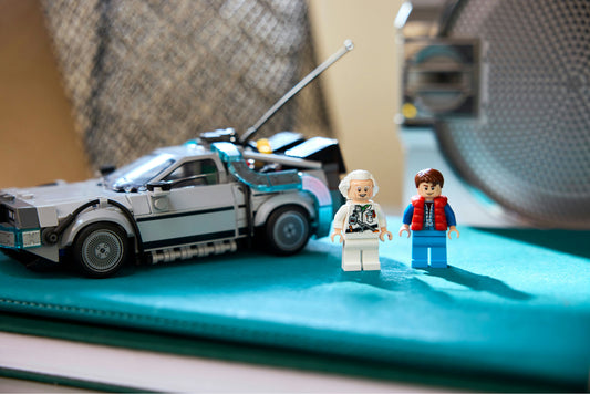 LEGO Speed Champions Tijdmachine uit Back to the Future Bouwpakket voor Kinderen 77256