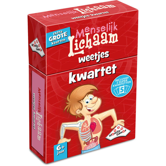 Menselijk Lichaam Weetjes Kwartet