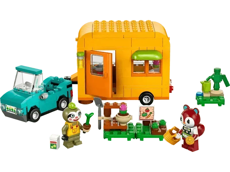 LEGO Leifs caravan en tuinwinkel 77054 Animal Crossing