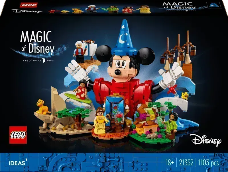 LEGO Disney 100 Celebration: Een magisch bouwavontuur 21352 Ideas