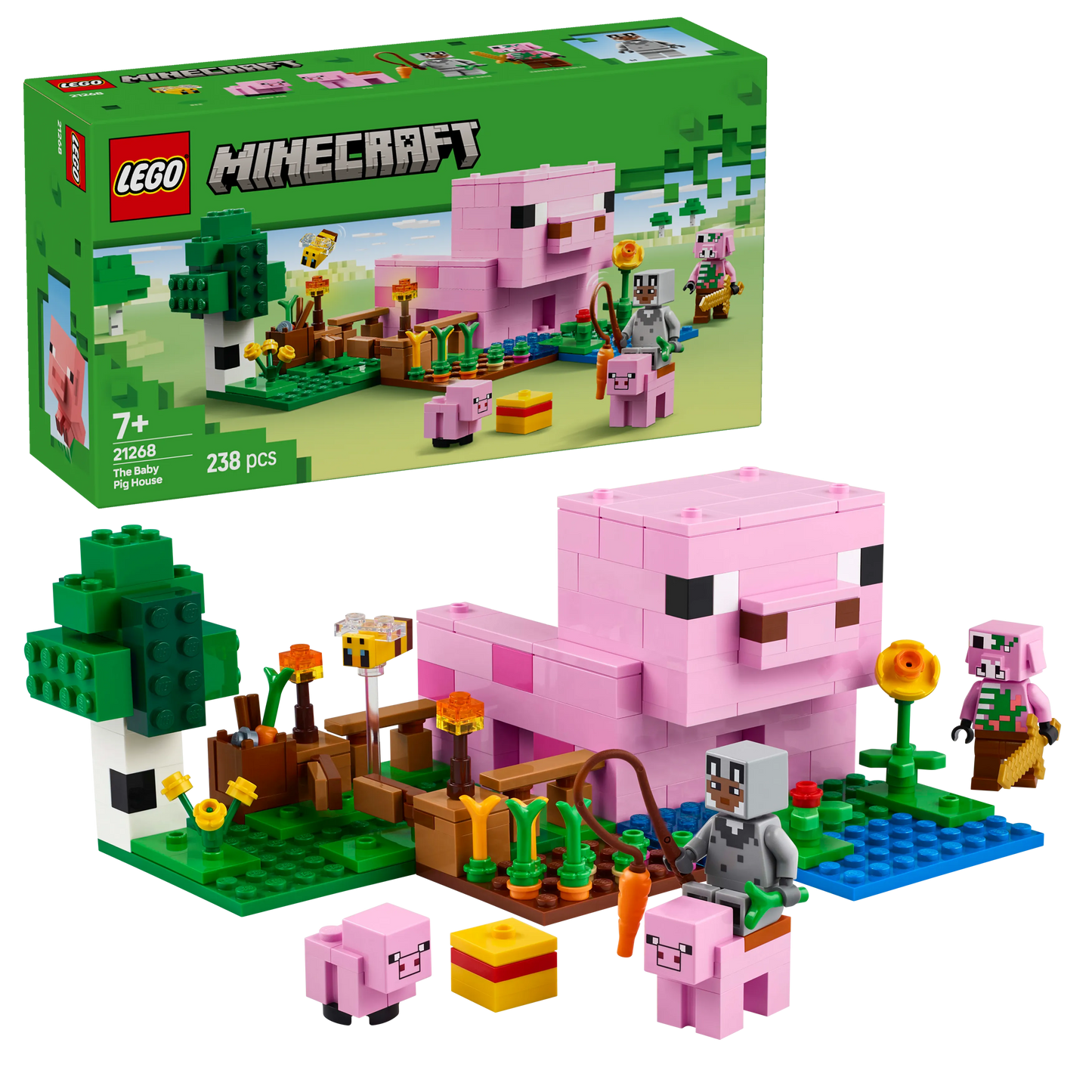 LEGO Das Schweinchenhaus 21268 Minecraft