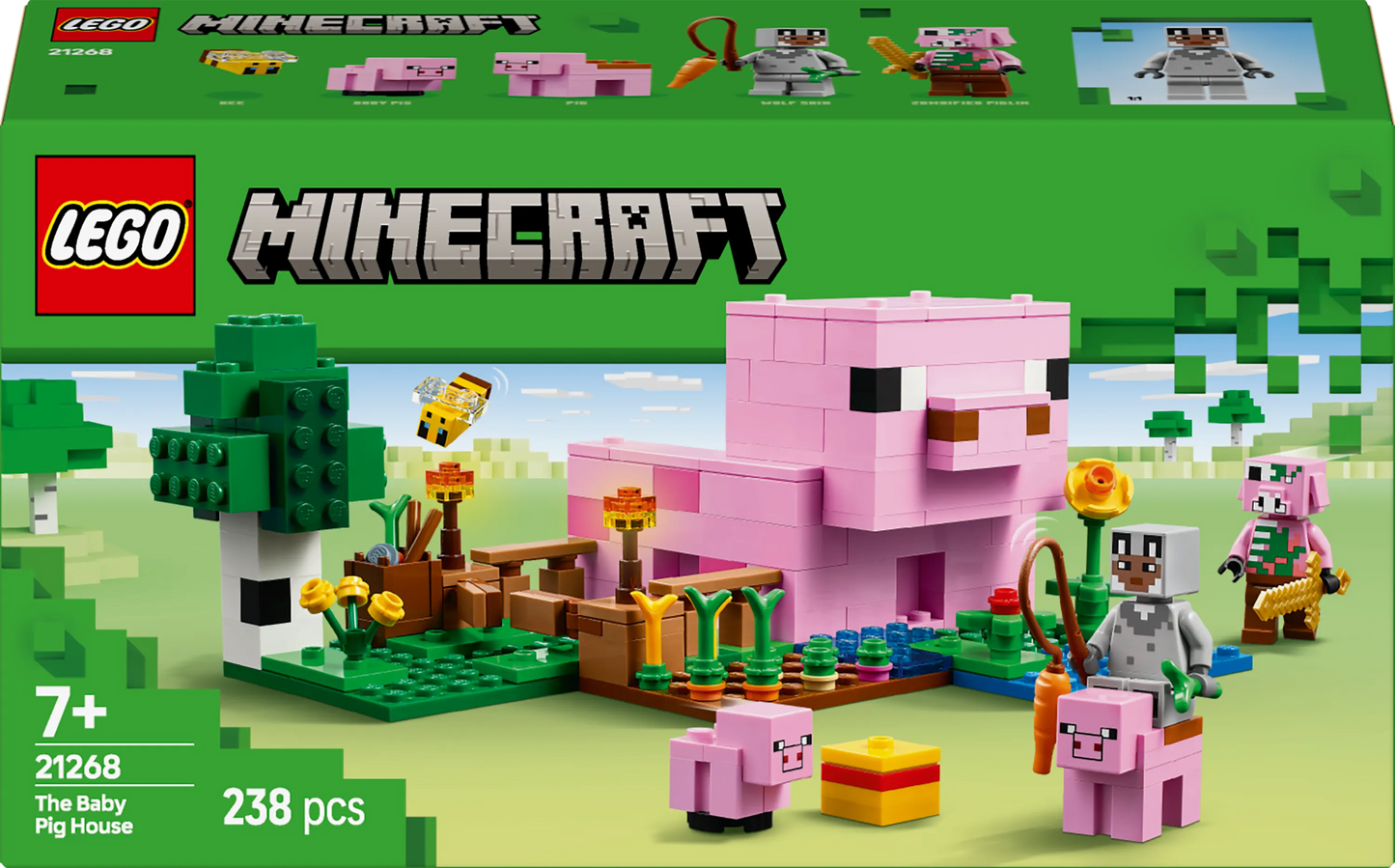 LEGO Das Schweinchenhaus 21268 Minecraft