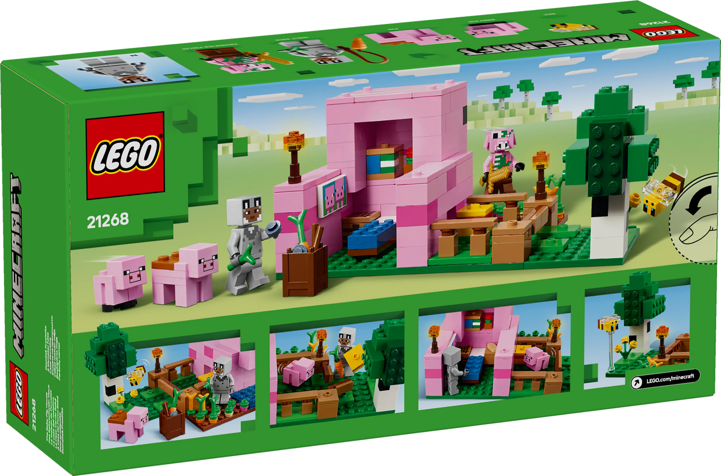 LEGO Das Schweinchenhaus 21268 Minecraft