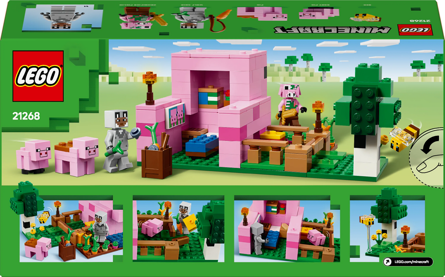 LEGO Das Schweinchenhaus 21268 Minecraft