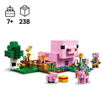 LEGO Das Schweinchenhaus 21268 Minecraft
