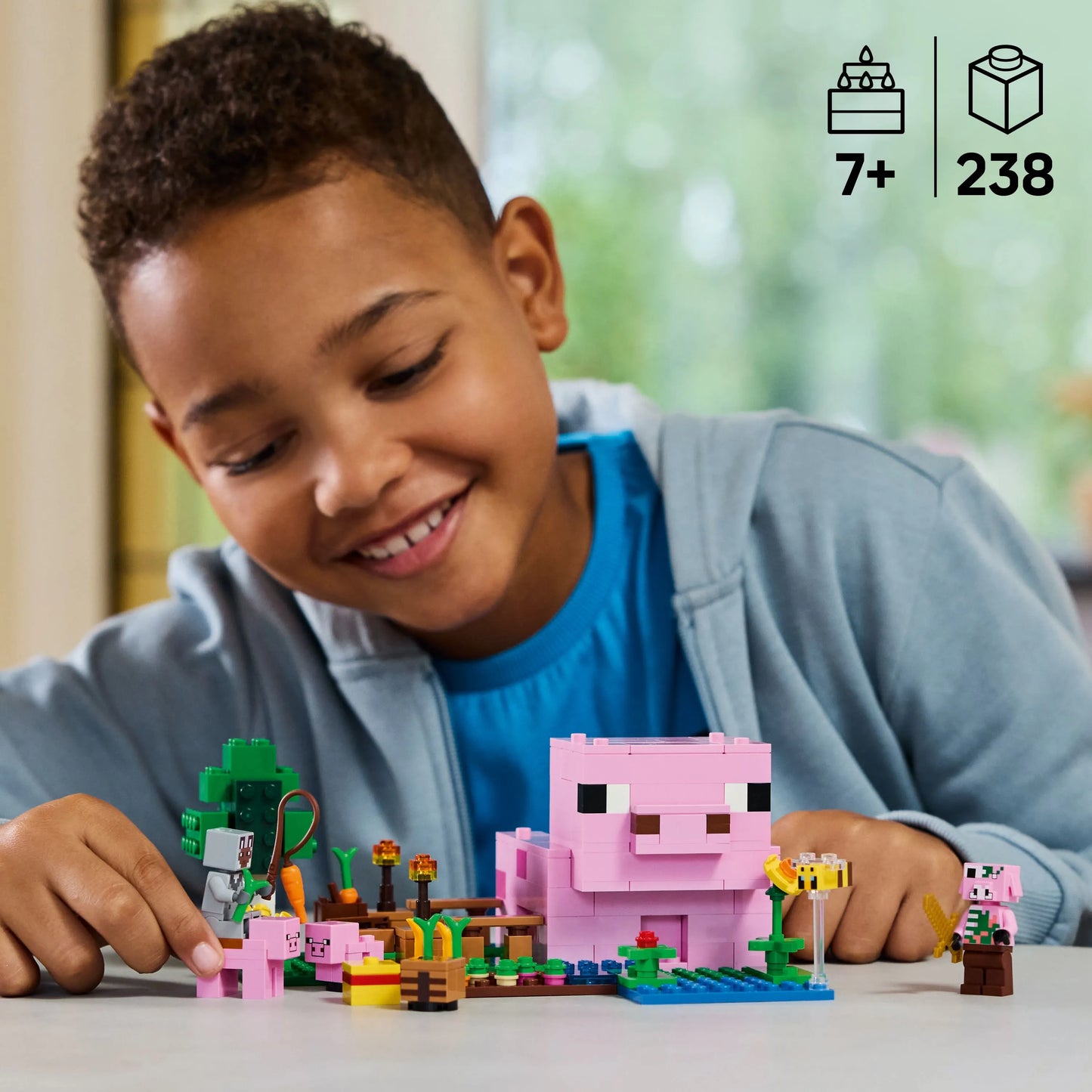 LEGO Das Schweinchenhaus 21268 Minecraft