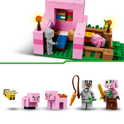 LEGO Das Schweinchenhaus 21268 Minecraft