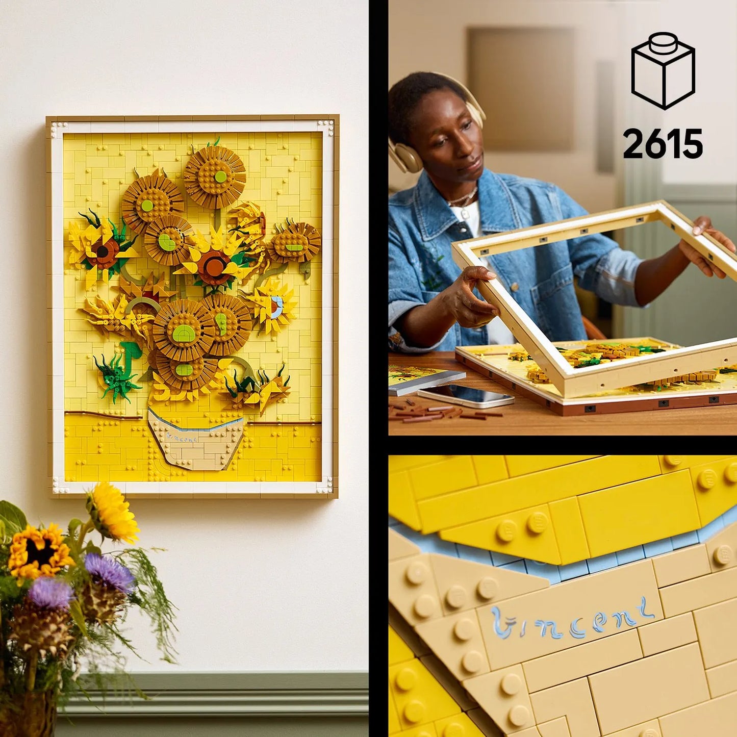 LEGO Vincent van Gogh – Sonnenblumen 31215 Art