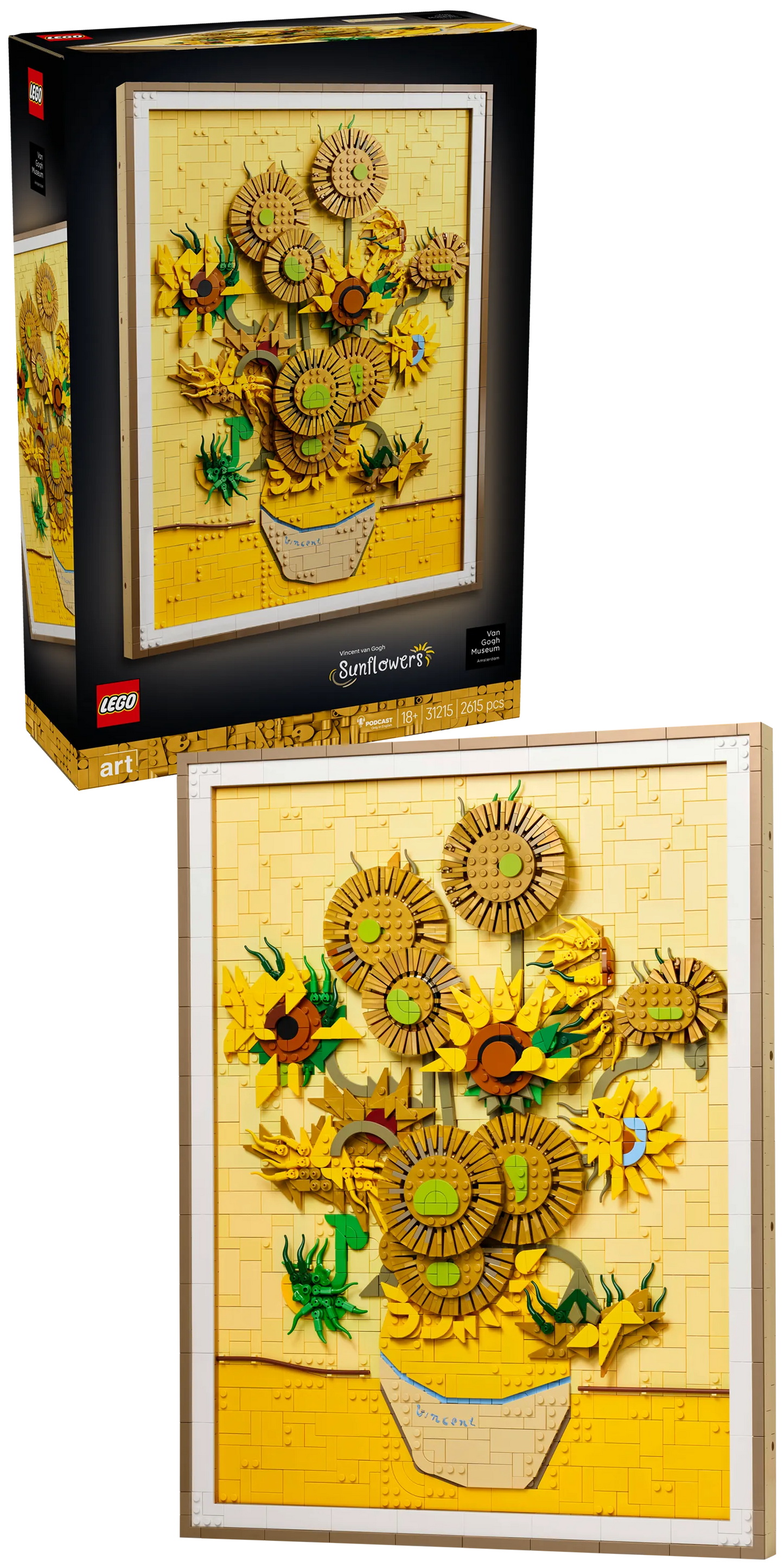 LEGO Vincent van Gogh – Sonnenblumen 31215 Art