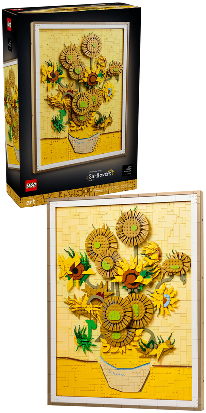 LEGO Vincent van Gogh – Sonnenblumen 31215 Art