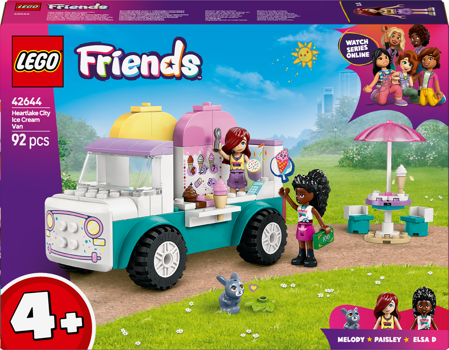 LEGO Heartlake City Ice Cream Truck 42644 City