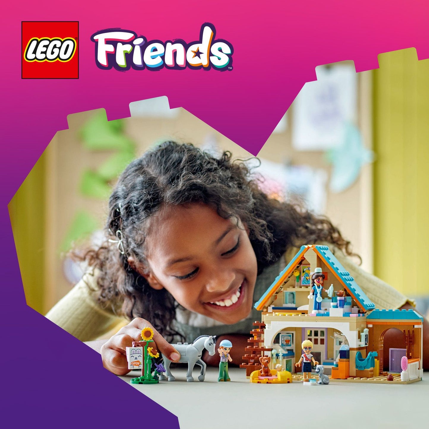 LEGO Horses and Vet Clinic 42651 Friends
