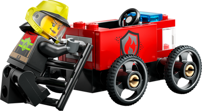 LEGO Rennwagenpaket: Pizzawagen vs. Feuerwehrauto 60458 City