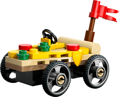 LEGO Rennwagenpaket: Pizzawagen vs. Feuerwehrauto 60458 City