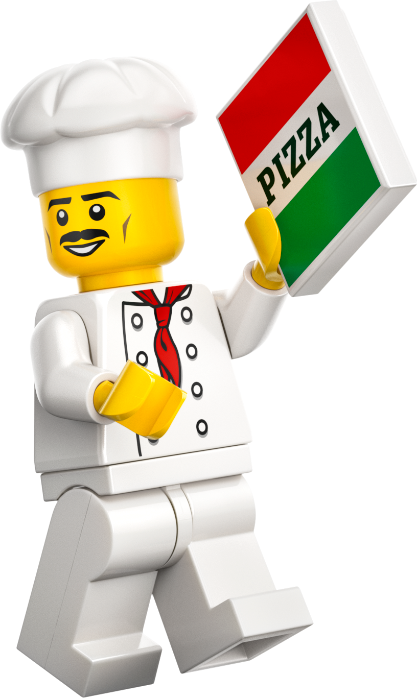 LEGO Rennwagenpaket: Pizzawagen vs. Feuerwehrauto 60458 City