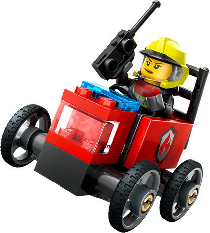 LEGO Rennwagenpaket: Pizzawagen vs. Feuerwehrauto 60458 City