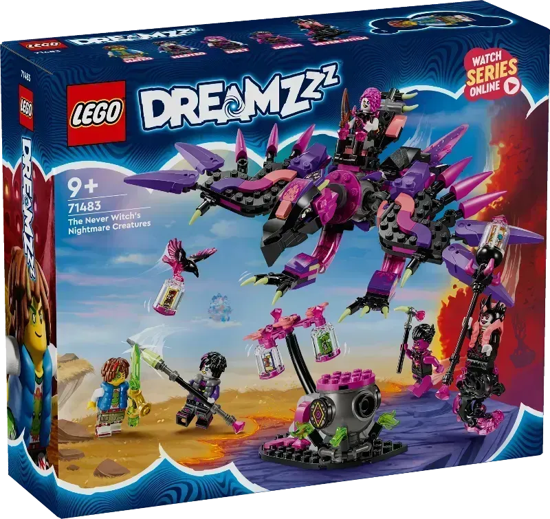 LEGO The Nightmare Creatures of the Lower Witch 71483 Dreamzzz (Pre-Order: expected August)
